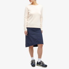 Gramicci Women's Nylon Packable Midi Skirt in Navy