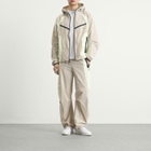 Nike Men's Tech Woven Pro Oversized Pant in Cream/Volt Tint/Black