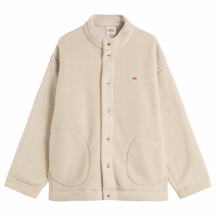 Photo: Danton Men's Stand Collar Jacket in Beige
