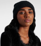 Balenciaga BB wool-blend beanie