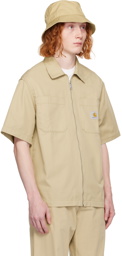 Carhartt Work In Progress Beige Sandler Shirt