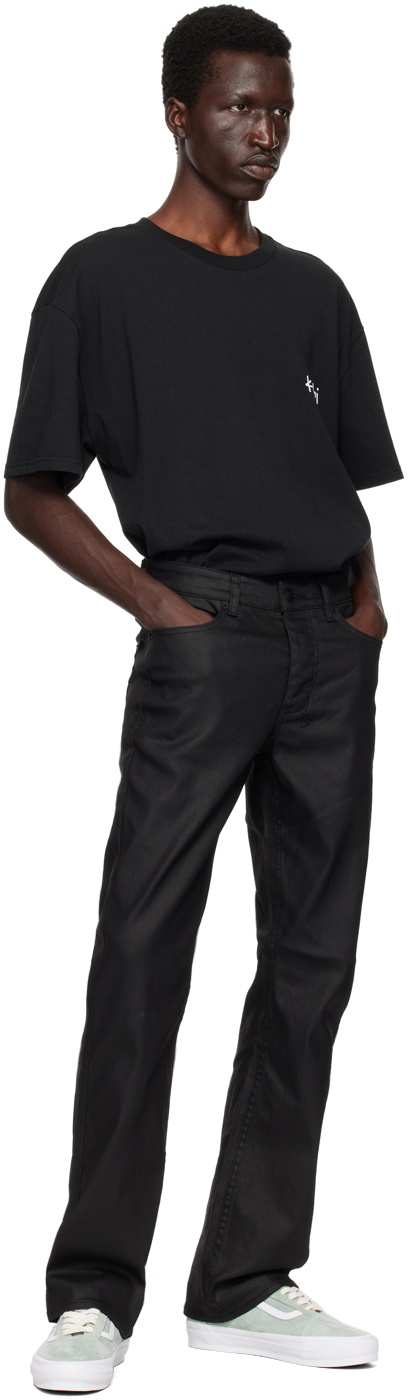 Ksubi Black Bronko Wax Jeans Ksubi