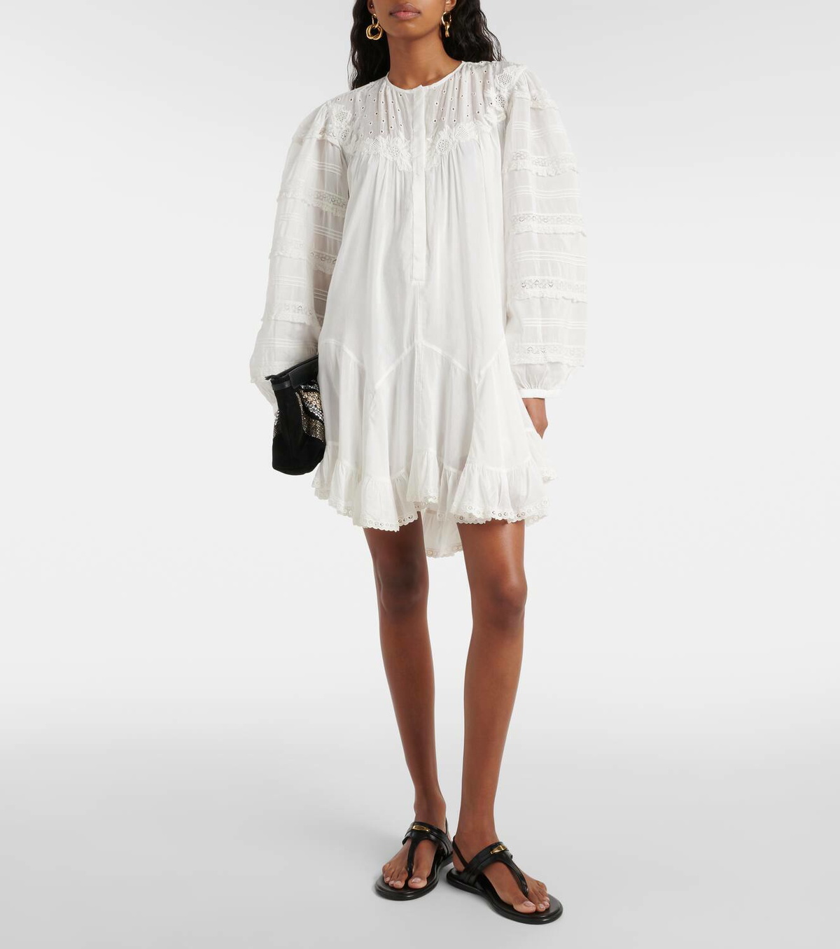 Isabel Marant Nya leather thong sandals