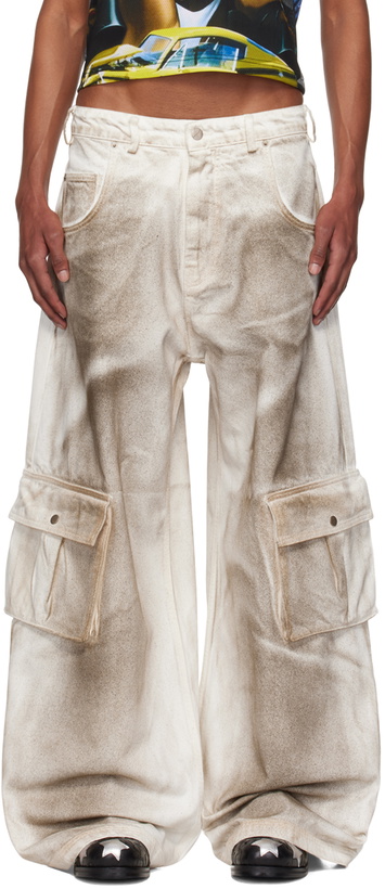Photo: Mowalola Off-White Double D Jeans