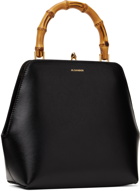 Jil Sander Black Goji Bamboo Square Bag