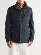 Lardini - Reversible Wool-Blend and Shell Field Jacket - Brown