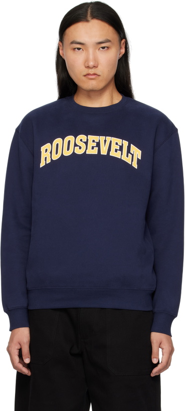 Photo: Metalwood Studio Navy 'Roosevelt' Sweatshirt