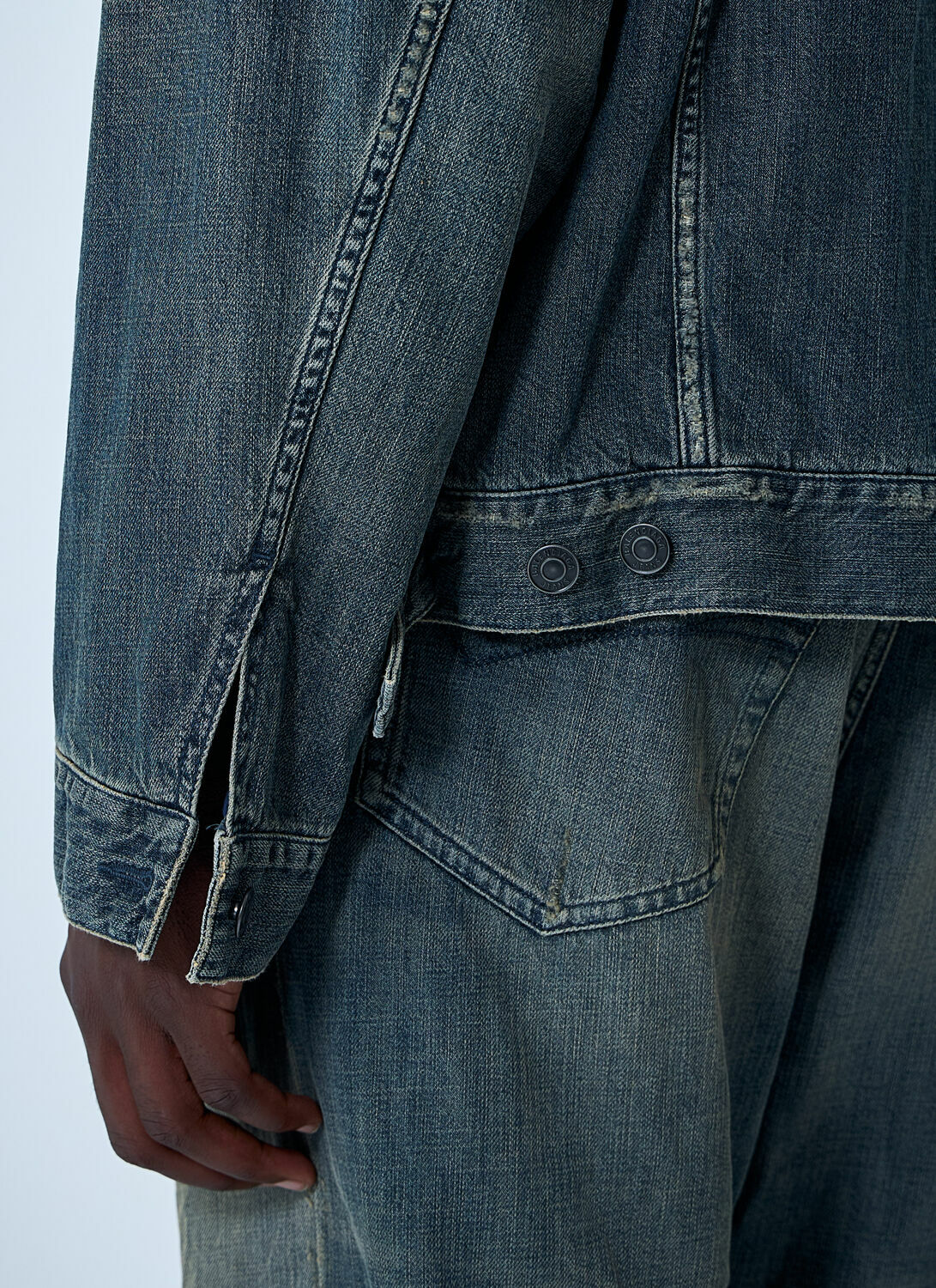 Balenciaga Boxy Denim Jacket