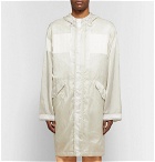 Helmut Lang - Printed Nylon-Ripstop Hooded Parka with Removable Liner - White