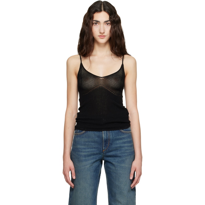 Photo: Isabel Marant Black Saloma Tank Top