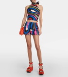 Pucci Marmo silk shorts