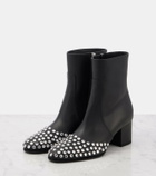 Alaïa 60 embellished leather ankle boots