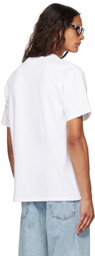 BAPE White Fans Scarf Side Big Ape Head T-Shirt