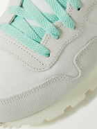 Nike - Air Pegasus 83 Premium Leather-Trimmed Mesh Sneakers - Neutrals