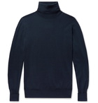 Thom Sweeney - Merino Wool Rollneck Sweater - Men - Navy