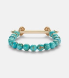 Ananya Chakra 18kt gold bracelet with gemstones