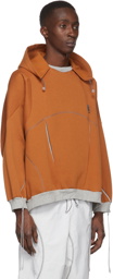 Saul Nash Orange & Grey Twist Transformation Hoodie