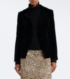 Róhe Single-breasted cotton velvet blazer