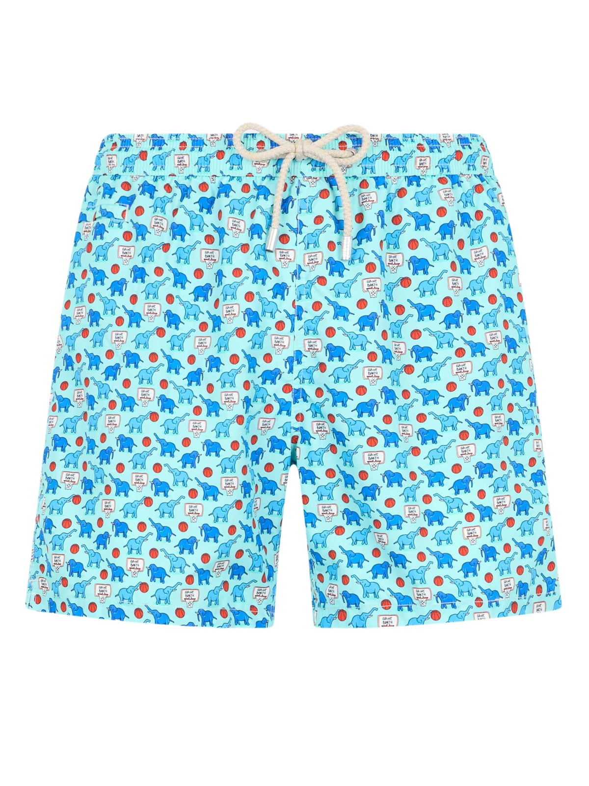 MC2 SAINT BARTH Men Lightweight Swim Shorts Lighting Micro Fantasy Mickey Padel