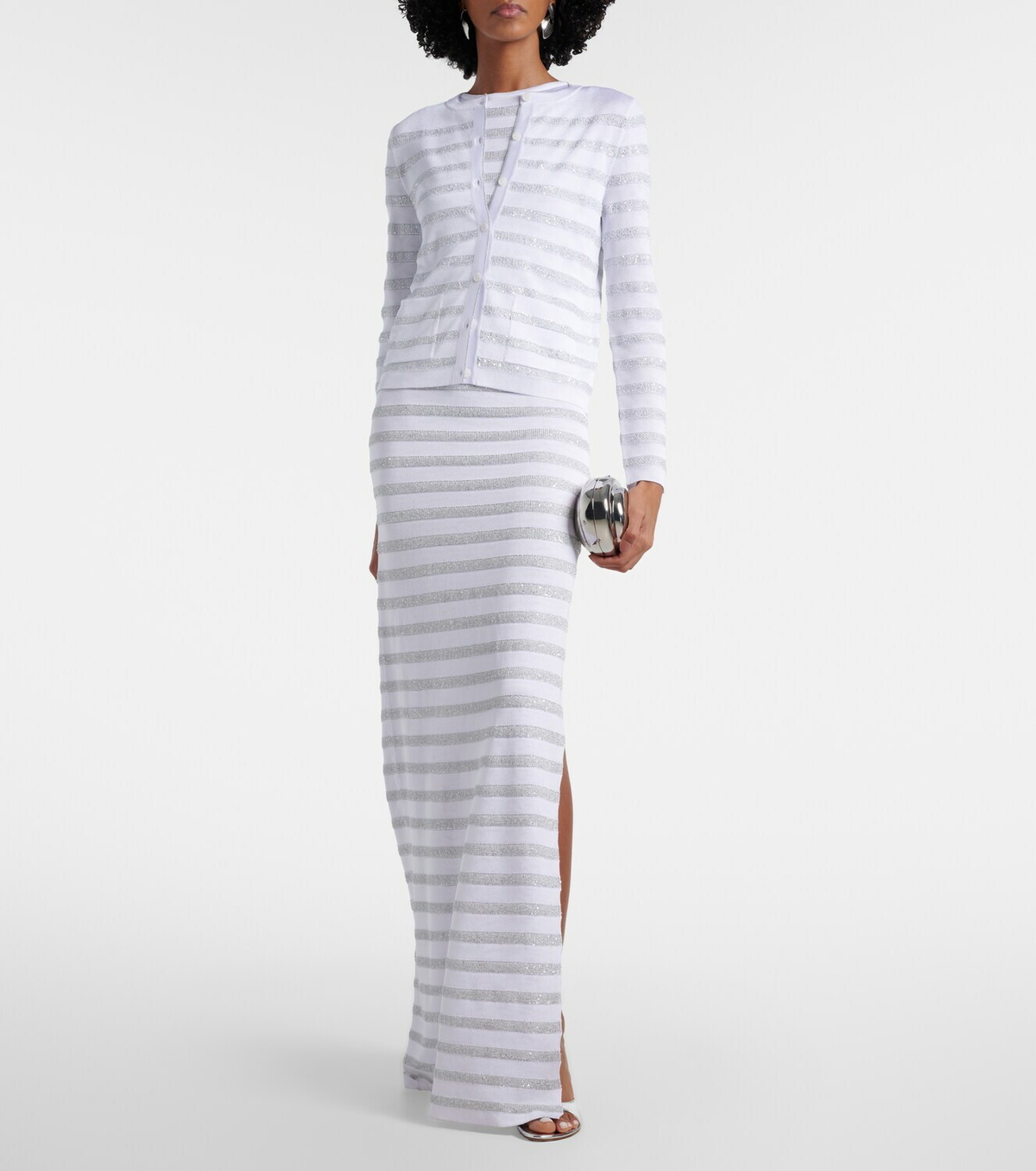 Missoni Sequined striped cardigan