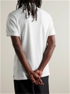 Nike - Logo-Embroidered Cotton-Piqué Polo Shirt - White