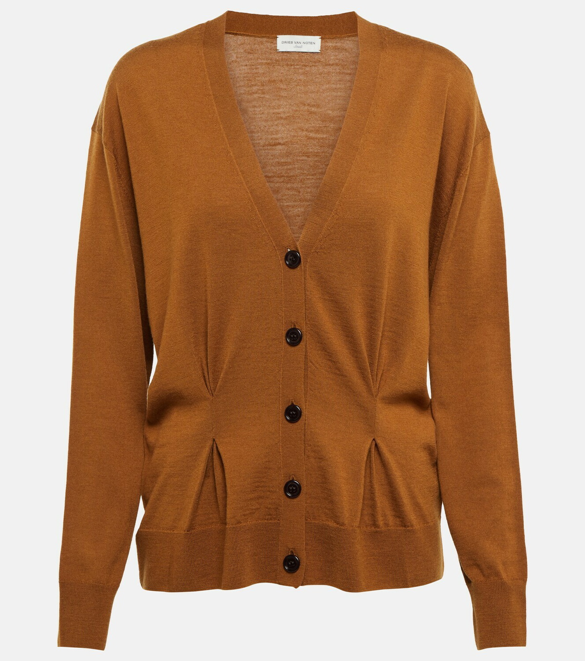 Dries Van Noten Brown Cardigan