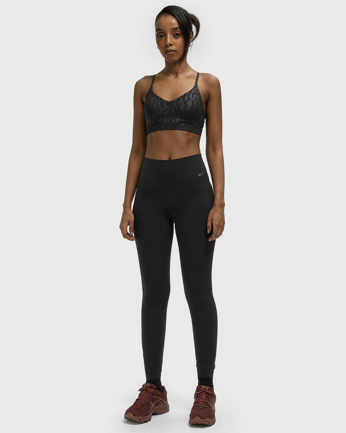 Nike DF INDY X UNVRSA BRA EMB Black Womens (Sports-) Bra