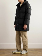 Stone Island - Logo-Appliquéd Padded Quilted Shell Down Coat - Black