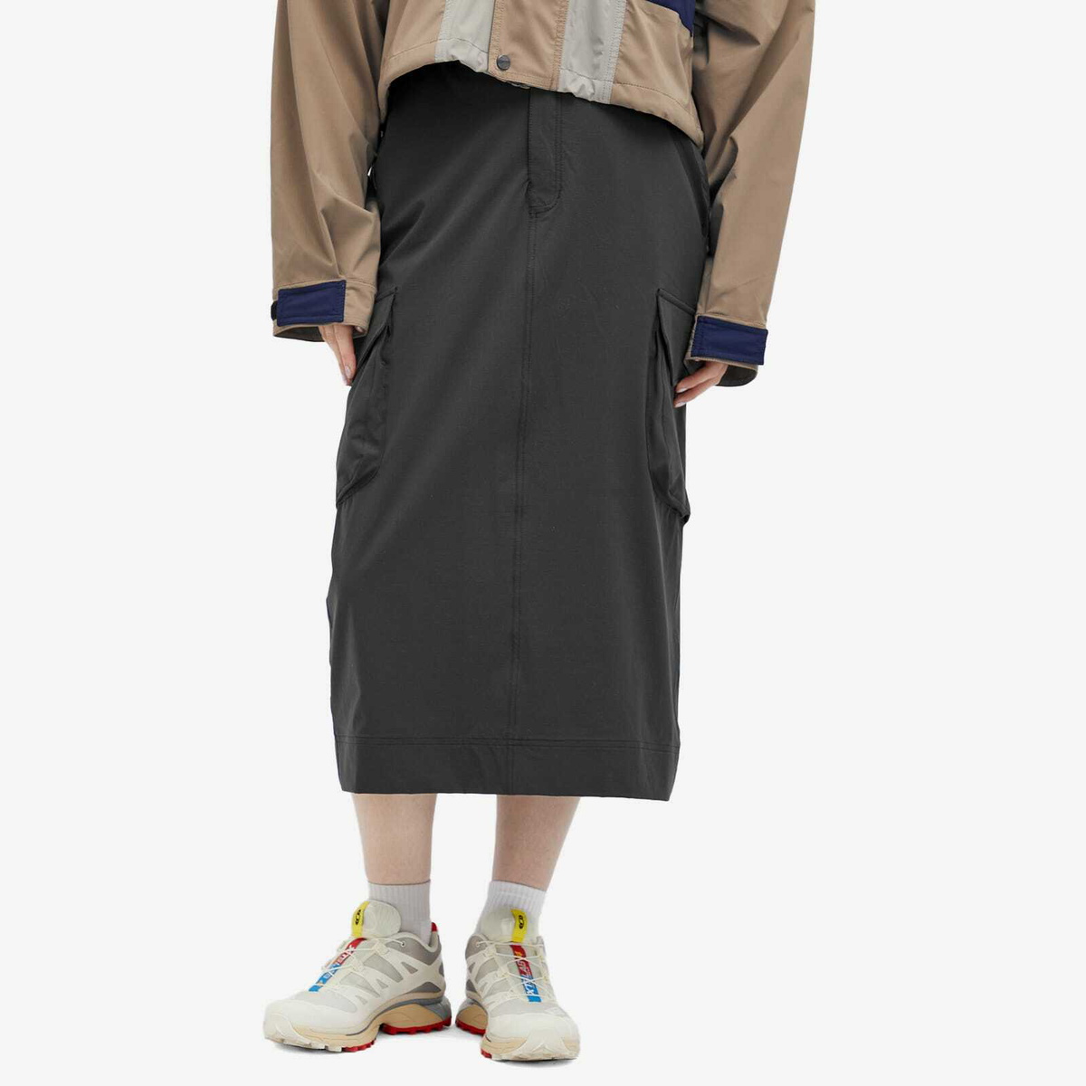 66° North Women's Laugavegur Skirt in Black Pyroxene 66° North
