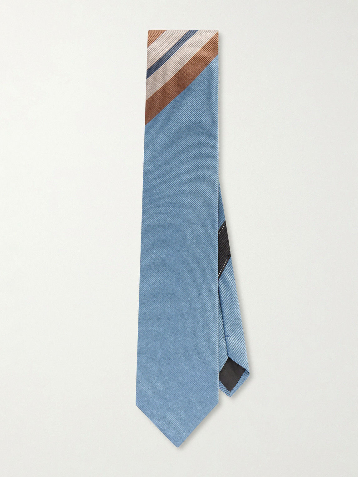 Dries Van Noten - 7.5cm Striped Silk-Twill Tie
