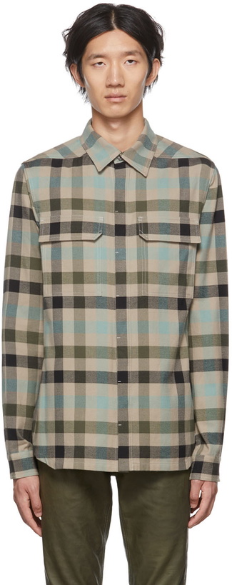 Photo: Rick Owens Gray Check Shirt