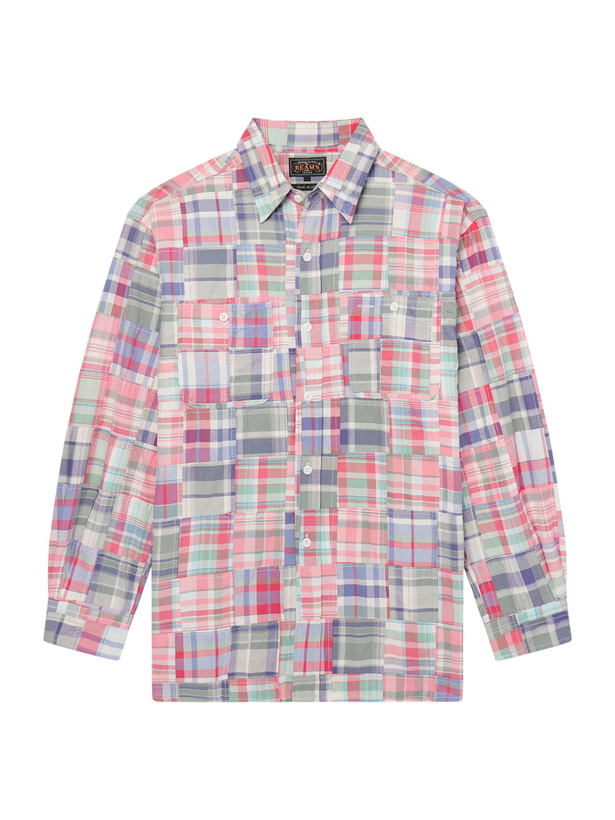 Photo: Beams Plus - Patchwork Checked Cotton Jacket - Multi