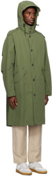 A.P.C. Khaki Antonny Trench Coat