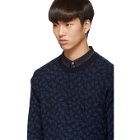 PS by Paul Smith Multicolor Knit Floral Sweater