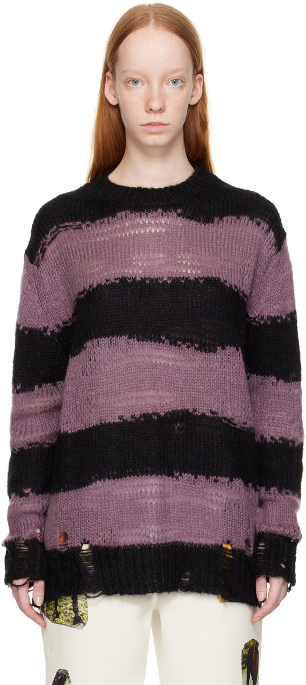 Haut Distressé Lavande Avec Lacets – FOREVER 21 – Taille S, Neuf Avec Étiquettes