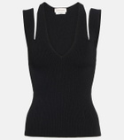 Alexander McQueen - Cutout sleeveless top