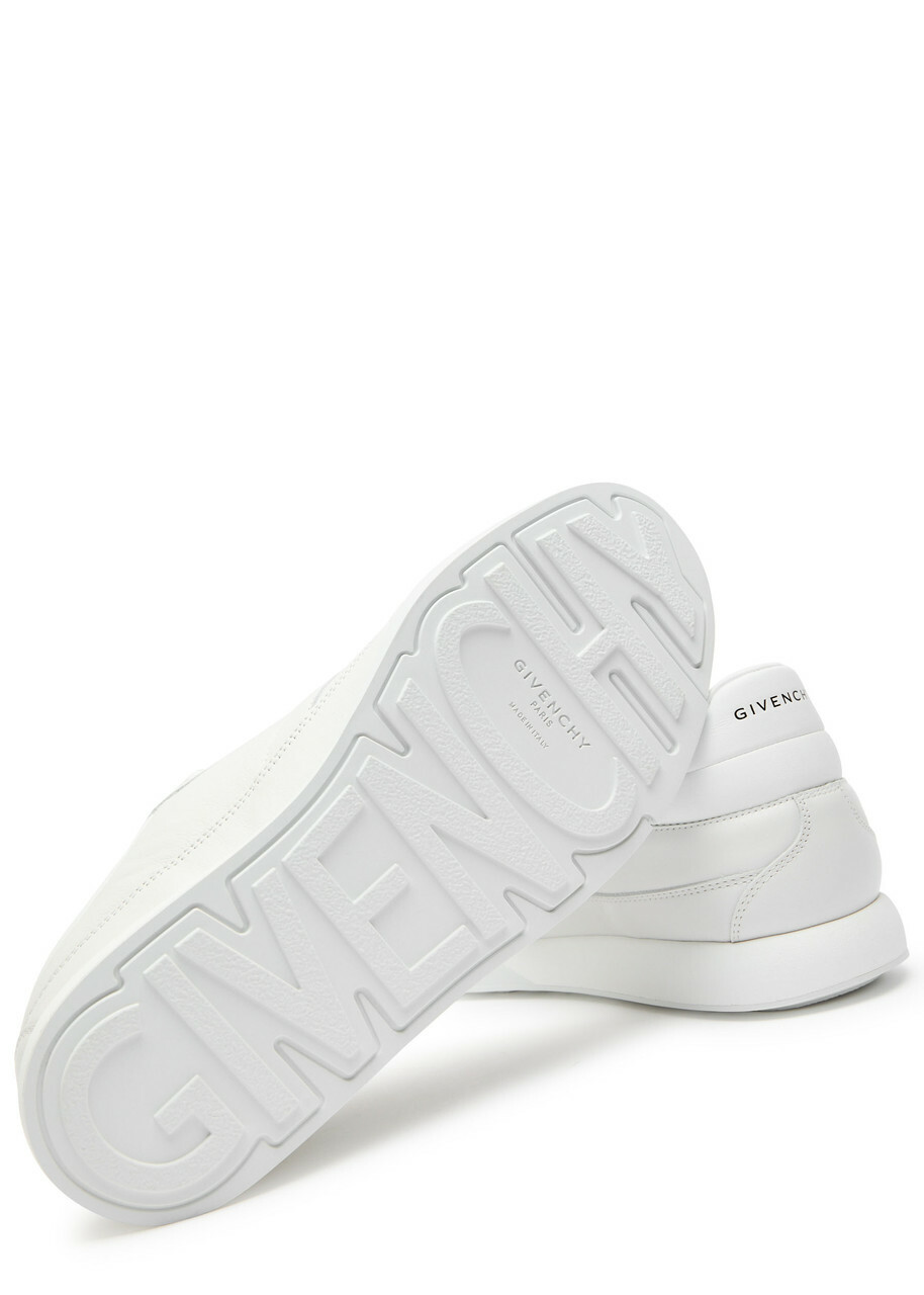 Givenchy Yard Court Panelled Leather Sneakers White