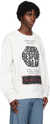 Marni White 'Bespoke' Sweatshirt