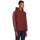 Coach 1941 Red Logo Tape Hoodie