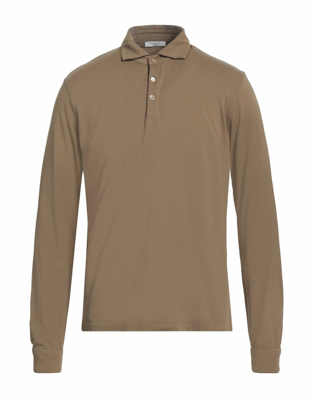 Photo: Boglioli Mens Polo shirt Khaki