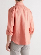 Purdey - Classic Linen Shirt - Pink