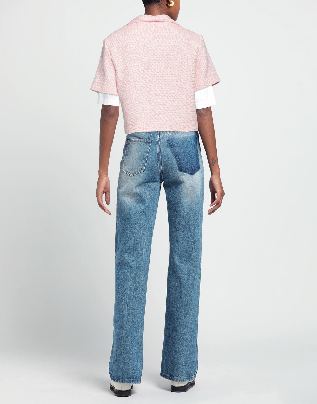 Maje Womens Blazer in Pink