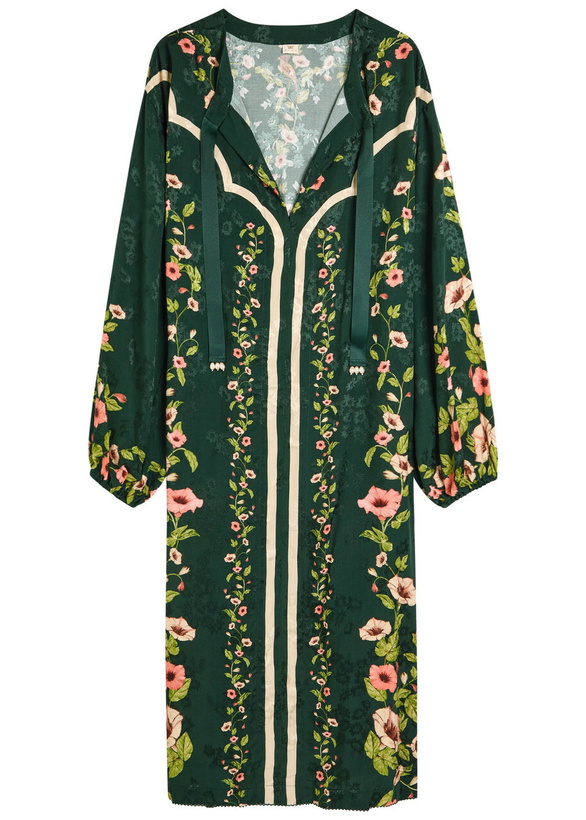 alga pacifico embroidered midi dress 'Arabella' Panel High Split Maxi Dress main image 1