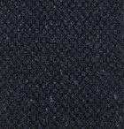 Brunello Cucinelli - 6.5cm Contrast-Tipped Knitted Mélange Silk Tie - Men - Storm blue