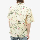 John Elliott Men's Mizuki Floral Camp Shirt in Ecru