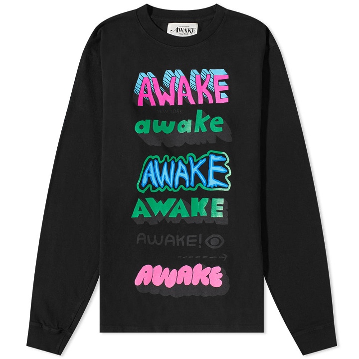 Photo: Awake NY x Stefan Meier Long Sleeve T-Shirt in Black