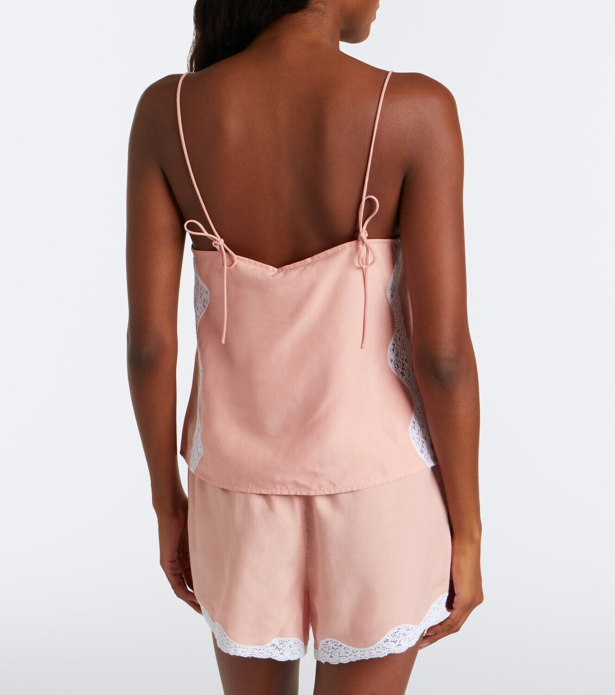 Posse Tabitha lace-trimmed shorts