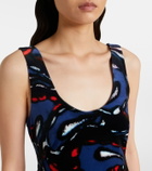 Dries Van Noten Debant printed cotton-blend maxi dress