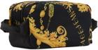 Versace Jeans Couture Black & Gold Chain Couture Vanity Pouch
