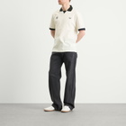 Fred Perry Men's Meyba Printed Polo Shirt in Ecru